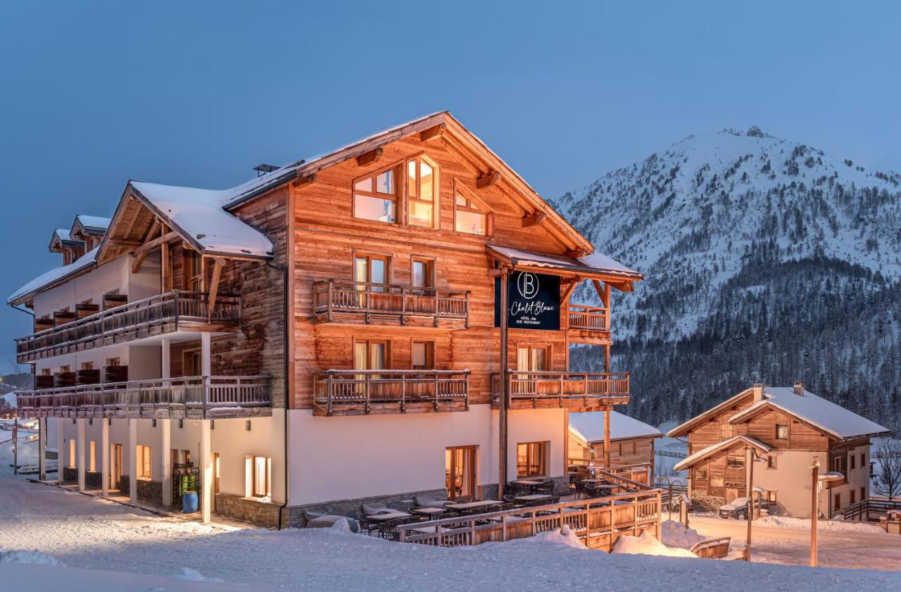 Le Chalet Blanc Hotel & Spa Montgenèvre Zewnętrze zdjęcie