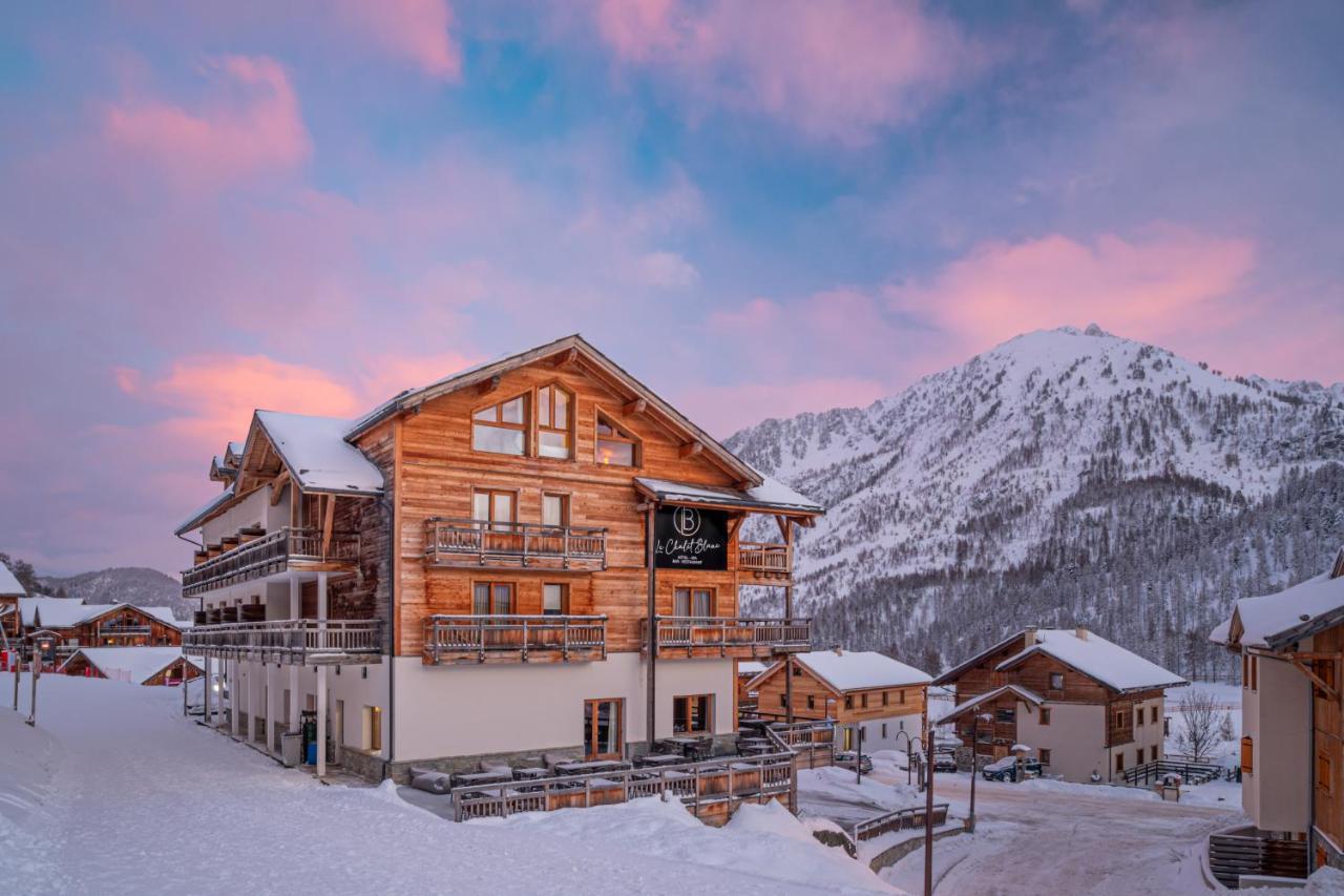 Le Chalet Blanc Hotel & Spa Montgenèvre Zewnętrze zdjęcie