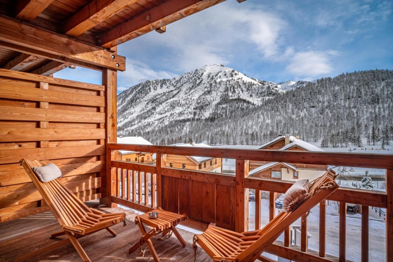 Le Chalet Blanc Hotel & Spa Montgenèvre Zewnętrze zdjęcie